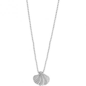 VIVANCE Damenkette mit rhodiniertem Muschel-Anhänger