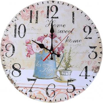 Antique Whispering Timber Clock