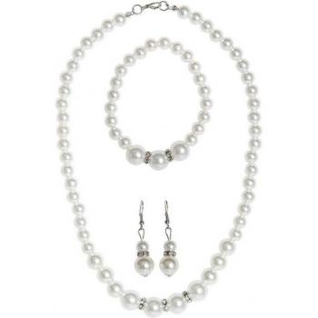 Gioielli di perle strass