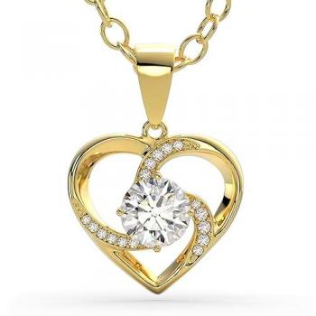 SERASAR Herzkette Halskette Damen 925 Silber