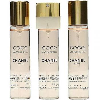 Chanel Coco Mademoiselle Set di ricariche Eau de Toilette da donna 3 x 20 ml