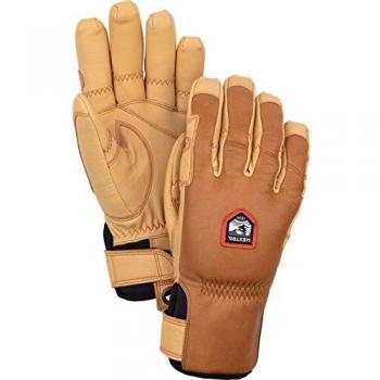 Guantes nieve Hestra Ergo Grip Incline 5 dedos corcho marrón
