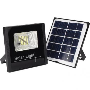 Solarprojektionslicht Solarlampe 44W 44leds 8000k 8-12 Stunden mit Fernbedienung Hasaki