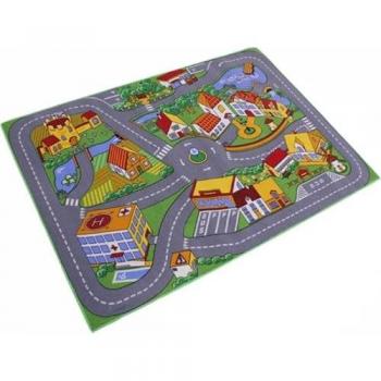 Filz-Teppich Quiet Town 95 × 133 cm – Spielmatte