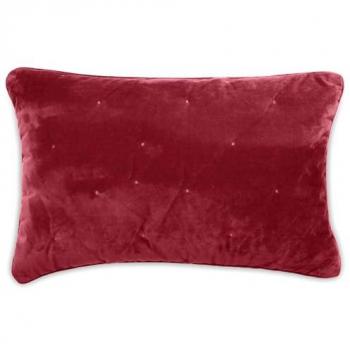 Housse de coussin GIPSY rose Pourpre en microfibre
