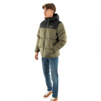 Columbia Giacca Puffect II Verde con Cappuccio Uomo XL