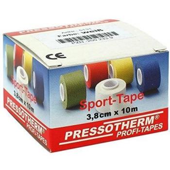Pressotherm Sport-Tape, 3,8 cm x 10 m, weiß