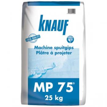 Plâtre projeté MP75 Knauf 25 kg