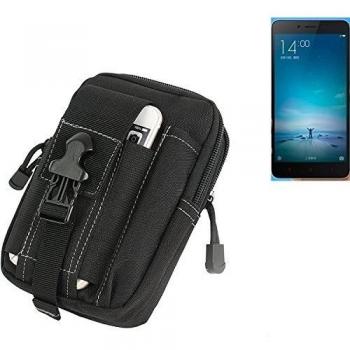 Funda para Xiaomi Redmi Note 2, negro con compartimientos adicionales