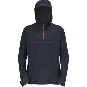 Anorak Odlo X-Alp 3L Grigio Scuro e Arancio