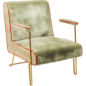 Sessel „Aunt Betty“ – Grün, KARE Design, 85 × 75 × 84 cm
