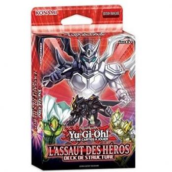 Deck Structure Yu-Gi-Oh! L'Assaut des Héros 45 Cartes Français VF Neuf