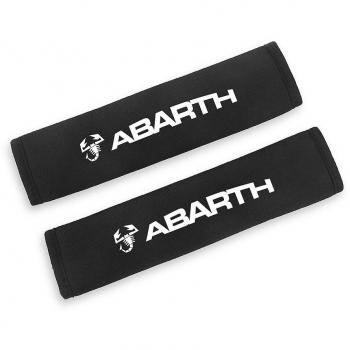 Funda protectora para cinturón de seguridad de coche, 2 piezas, accesorios para Fiat 500 Abarth Punto Panda