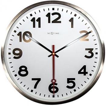 Nextime Rundbahn-Uhr „Super Station“ – 55 cm