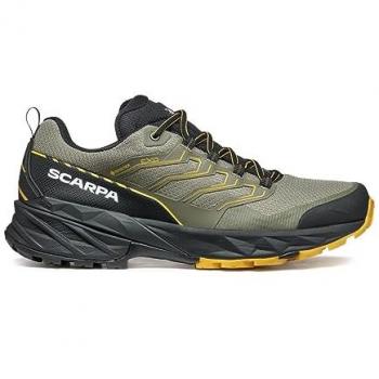 Scarpa Rush 2 GTX Herren Trekkingschuhe 44 – Braun-Gelb