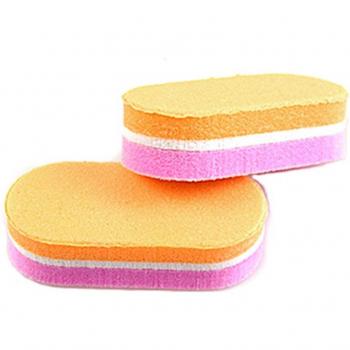 10 Pcs Colorful Manicure Sponge Files