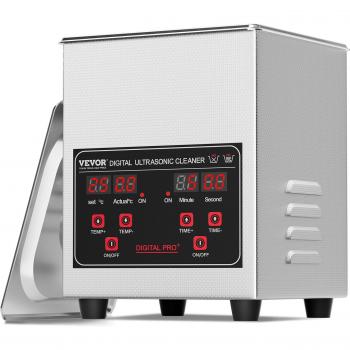VEVOR Ultraschall‑Reiniger 1,3 l – 50 W, Profi, mit Heizung und Timer