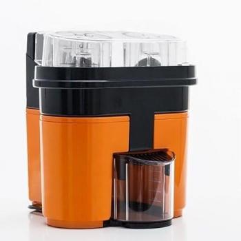Presse-agrumes double électrique compact rouge noir