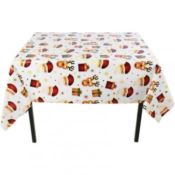 Nappe de Table Jetable Imprimée pour Noël 108x179cm