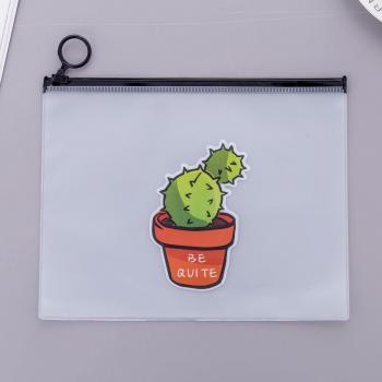 Bolsillo de Papelería “Cactus” para Estudiantes