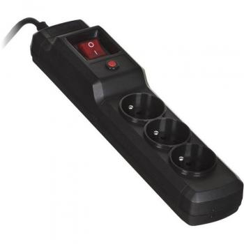 Activejet 1.5M Black Multi-Outlet Strip