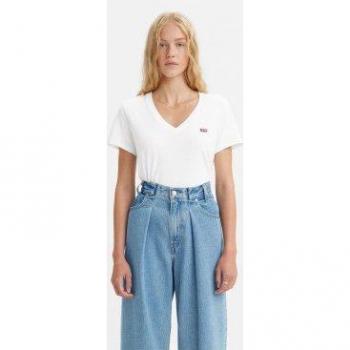 Levi's Damen T-Shirt Weiß Regular Fit