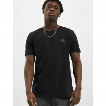 Alpha Industries Black Men's Reflective Backprint Top