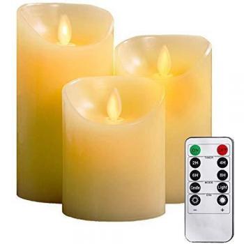 YIWER Remote Control LED Candle Set