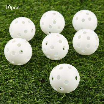 Gohantee 10Pcs Outdoor Golf Training Balls