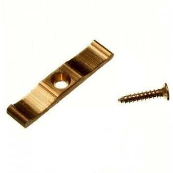GRANNY CATCH TURN BUTTON LATCH 38MM BRASS