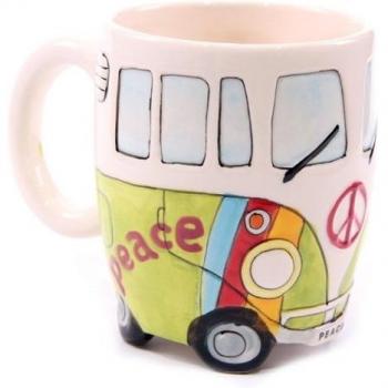 Hippie Haven Green Van Cup