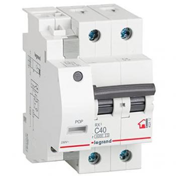 Protección Interruptor Doméstico 2x40A Blanco