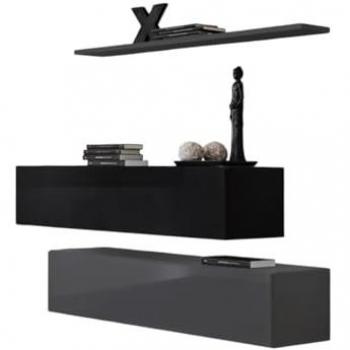 Set Salon SWITCH SBII – Couleurs Gris et Noir