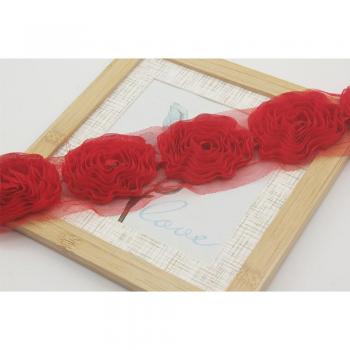 Infant Chiffon Flower Lace Trimming