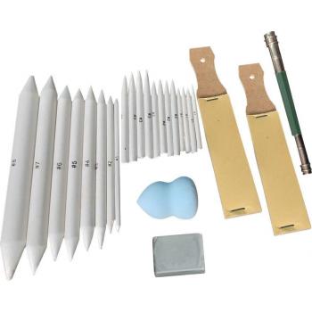 25-Piece Drawing and Blending Set
