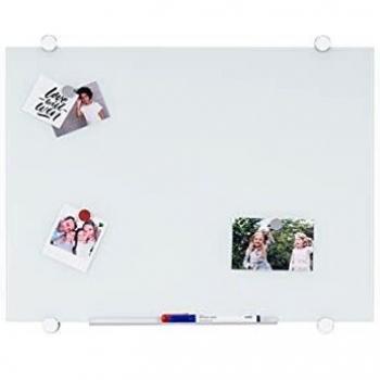 Tablero de Vidrio Magnético Blanco 60x45cm