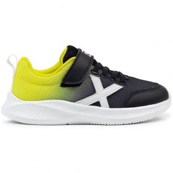 Zapatilla Deportiva Mini Leta Preta Crianças Munich 8935003