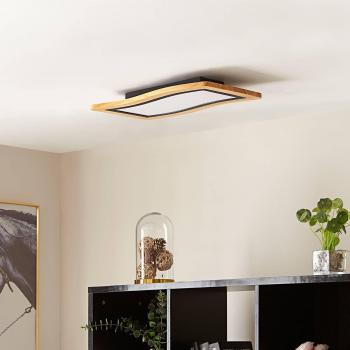 Lámpara de techo 'Joren' LED, 46 cm, madera, 3.000 K, Lucande