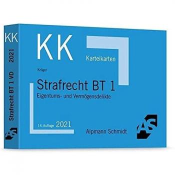 Rolf Krüger Karteikarten Strafrecht Bt 1: Eigentums