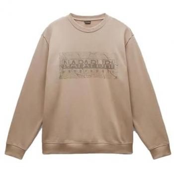 B‑Albula C von Napapijri – Sweatshirt Hellbeige, Größe L