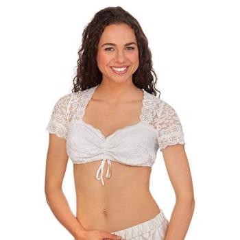 NADINE-KOSIRA Dirndlbluse Offweiß von Marjo, Damen 44