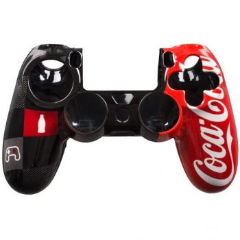Carcasa para Mando PS4 Coca-Cola Indeca