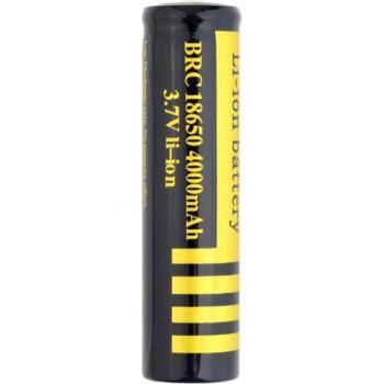Batterie Li-ion 18650 3.7V 4000mAh pour lampe torche