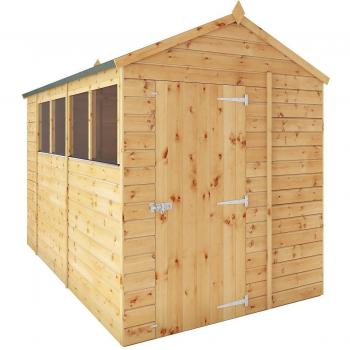 Premium Mercia 10×6 ft Apex Shiplap Shed – Complete Setup Package