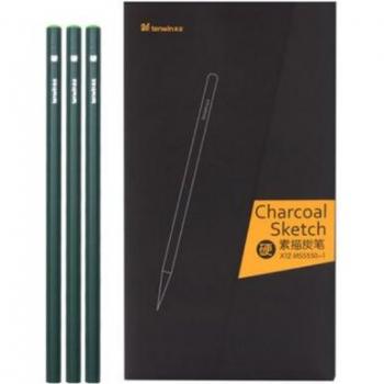 Tenwin 12pcs Charcoal Sketching Pencils