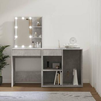 Cama Montada con Colchón Tela Gris Taupe 120x200 – Maison Exclusive
