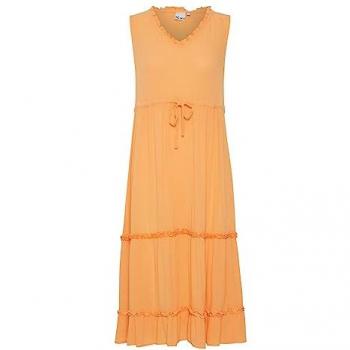 ICHI Casual Kleid orange