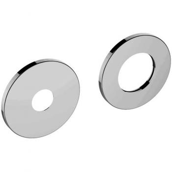 Kit Rosettes IXMO – Mitigeur Lavabo Encastré, 85 mm, Rond, MS VC
