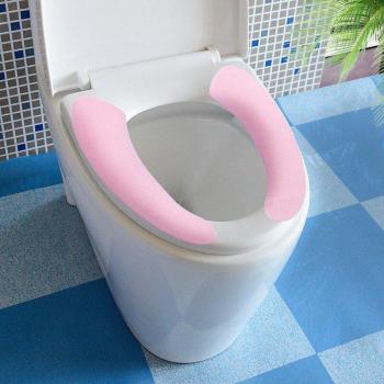 Cubierta Suave para Asiento de Inodoro con Alfombra Adhesiva Lavable