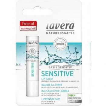 Bálsamo labial basis sensitiv BIO, Lavera 4,5 ml